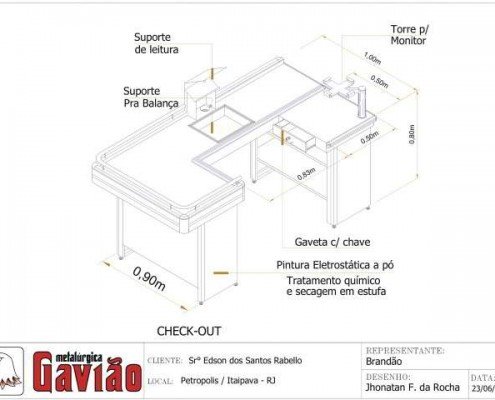 Projeto em 3d - Checkout